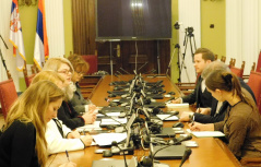 1. februar 2018. Predsednica Parlamentarnog foruma za energetsku politiku Srbije u razgovoru sa predstavnicima Ministarstva spoljnih poslova Velike Britanije